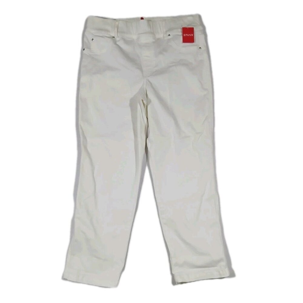 New Spanx Jeans EveryWear Straight Leg High Rise Pull On